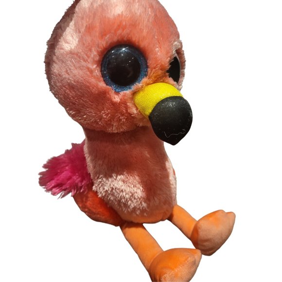 4/$20 🏷 Gilda the Flamingo Beanie Boo Medium Size - Picture 1 of 4